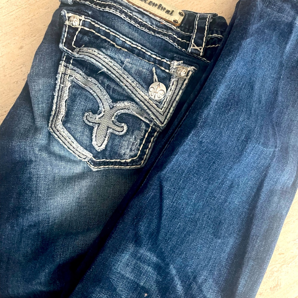 Women’s Rock Revival Johnny Skinny Jeans Size 30